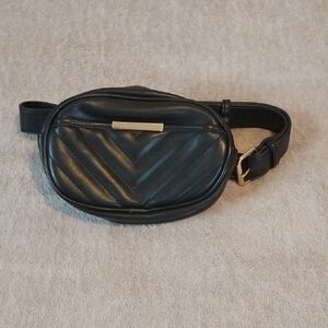 A New Day Black Quilted Bag